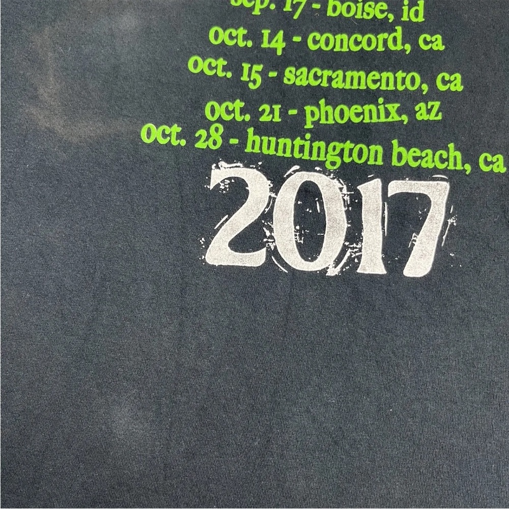 2017 NOFX Punk Rock Punk In Drublic Tour T Shirt - Picture 8 of 12